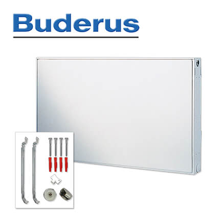 Buderus Heizkörper, Flachheizkörper, Kompakt C-Plan Typ 30 400×1800 mm (H x L)
