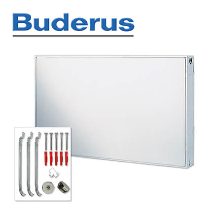 Buderus Heizkörper, Flachheizkörper, Kompakt C-Plan Typ 22 600×2000 mm (H x L)