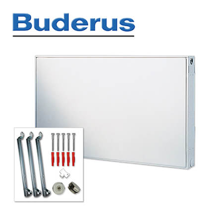 Buderus Planheizkörper, Kompakt-Heizkörper C-Plan Typ 11 900×3000 mm (H x L)