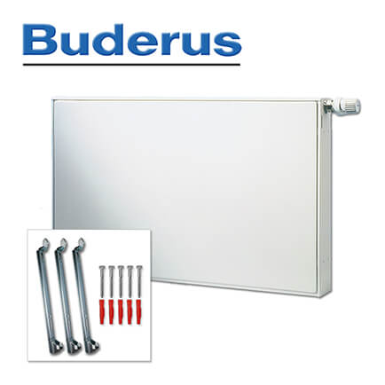 Buderus Ventilkompaktheizkörper, Heizkörper VC-Plan Typ 11 900×2600 mm (H x L)
