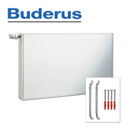 Buderus Planheizkörper VC-Plan Typ 20 900×1800 mm (H x L), Linksausführung