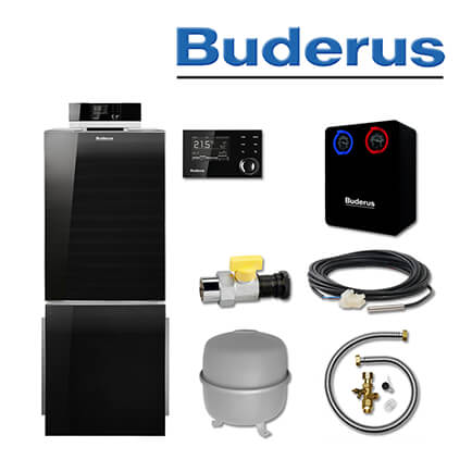 Buderus KB192i-22, K75, Gas-Brennwertkessel, L200.3 RS Speicher, HSM25, Erdgas