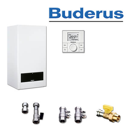Buderus U154 K 20 kW Heizwert-Kombitherme, ein Heizkreis, RC200, E / H