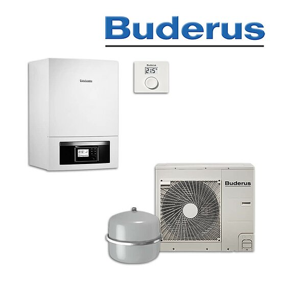 Buderus WPLS8.2 RB, Logatherm Split-Wärmepumpe, RC100 H