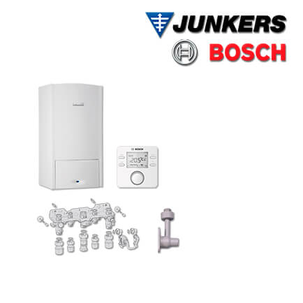 Junkers Bosch ZWB503 mit Brennwert-Kombitherme ZWB 28-5 C 23, CR100, Nr. 1660