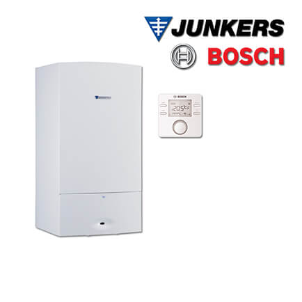 Junkers Bosch ZWRKE02 mit ZWR 18-7 KE 21 Kombitherme 18 kW, CR 100, L / LL, Gastherme