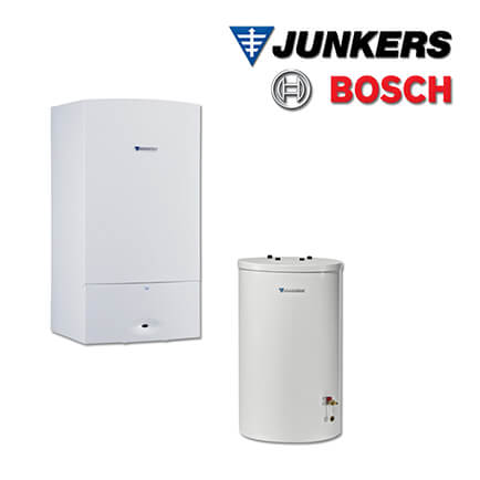 Junkers ZWR 24/120-7 KE 23 mit Gastherme ZSR 24/120-7 KE & ST 120-5 Z, E/H