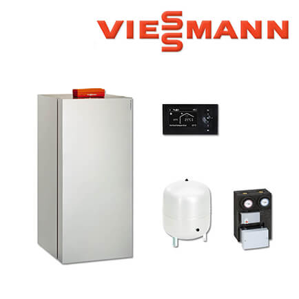 Viessmann Vitocrossal 300 Gaskessel 26 kW, CU3A330, VT200, Mischer