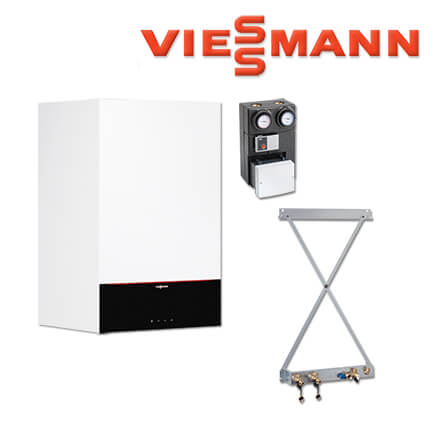 Viessmann Vitodens 200-W Gastherme, 11 kW, Z022043, inklusive Zubehör