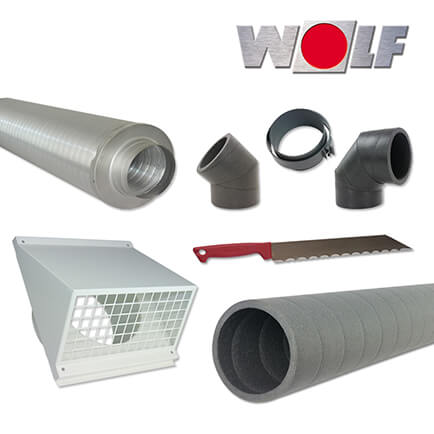 Wolf CWL Montagepaket Wanddurchführung, DN160