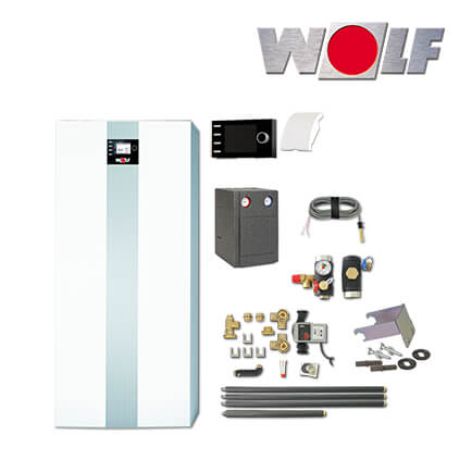 Wolf TGB-2-30 30kW Gas-Brennwertkessel mit Speicheranschluss, BM-2, Heizkreis