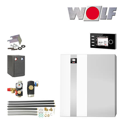 Wolf TOB 18kW Ölbrennwertkessel mit Speicher TS-160, Heizkreis